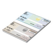 Bloc-note Chèque cadeau de l'entreprise Chèque Bonus (Tourné)