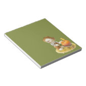 Bloc-note Cher fermier chien avec Citrouille (Incliné)