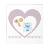 Bloc-note Cher Père Noël - Apportez des jouets (Devant)