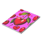 Bloc-note Cherry Hearts (Tourné)