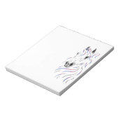 Bloc-note Cheval arabe élégant (Tourné)