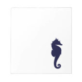 Bloc-note Cheval bleu foncé (Devant)