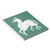 Bloc-note Cheval champion attaché (Incliné)