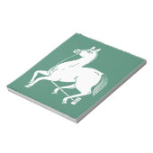 Bloc-note Cheval champion attaché (Tourné)