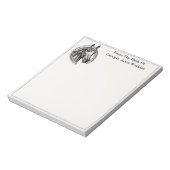 Bloc-note Cheval Chanceux Vintage (Tourné)