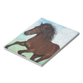 Bloc-note Cheval courir peinture libre (Tourné)