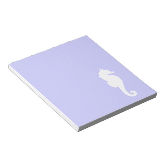 Bloc-note Cheval de bord de mer et cheval blanc (Incliné)