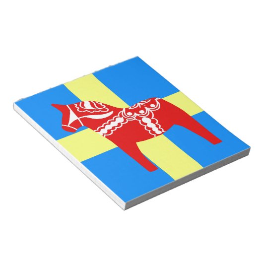 Bloc-note Cheval de Dala Suède (Incliné)