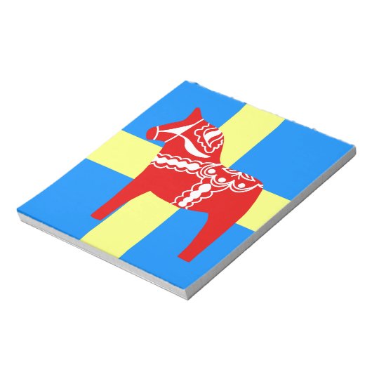 Bloc-note Cheval de Dala Suède (Tourné)