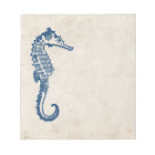 Bloc-note Cheval de mer vintage (Devant)