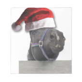 Bloc-note Cheval de Noël (Devant)