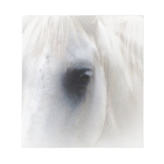 Bloc-note Cheval et floral (Devant)