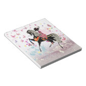 Bloc-note Cheval fille (Incliné)