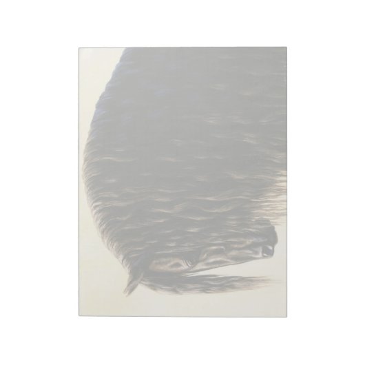 Bloc-note Cheval noir Friésien (Tourné)