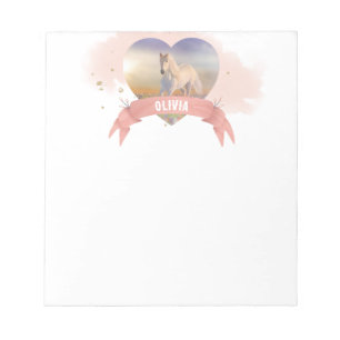 Bloc-note Cheval personnalisé