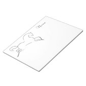 Bloc-note Cheval sauvage Thunder_Cove (Incliné)