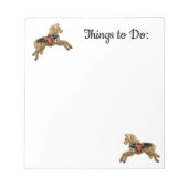 Bloc-note Cheval tacheté Sadie (Devant)