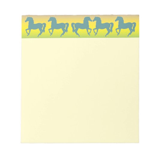 Bloc-note Chevaux (Devant)