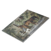 Bloc-note Chevaux à la Porche (par Albrecht Adam) (Incliné)