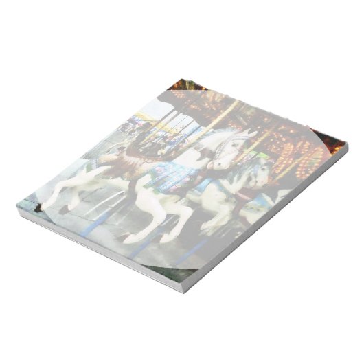 Bloc-note Chevaux de carrousel (Tourné)