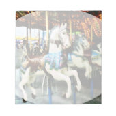 Bloc-note Chevaux de carrousel (Devant)