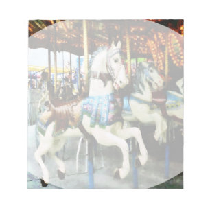 Bloc-note Chevaux de carrousel