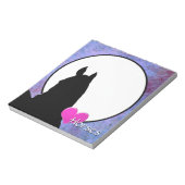 Bloc-note Chevaux de coeur I (violet/bleu) (Tourné)