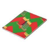 Bloc-note chevron kwanzaa (Tourné)