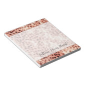 Bloc-note Chic Joli Rose Gold Leopard (Incliné)