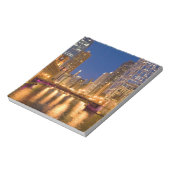 Bloc-note Chicago, Illinois, Skyline et Chicago River (Tourné)