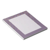 Bloc-note chick glam rose or confetti points violet (Incliné)