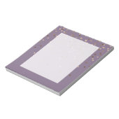 Bloc-note chick glam rose or confetti points violet (Tourné)