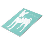 Bloc-note Chien Basenji Chien Chien Puppy (Incliné)