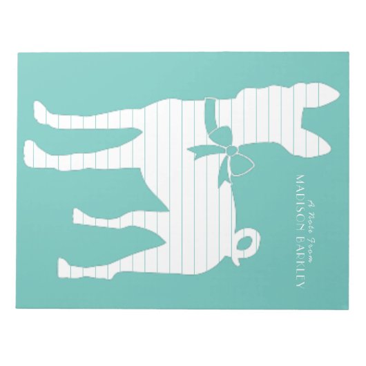 Bloc-note Chien Basenji Chien Chien Puppy (Devant)