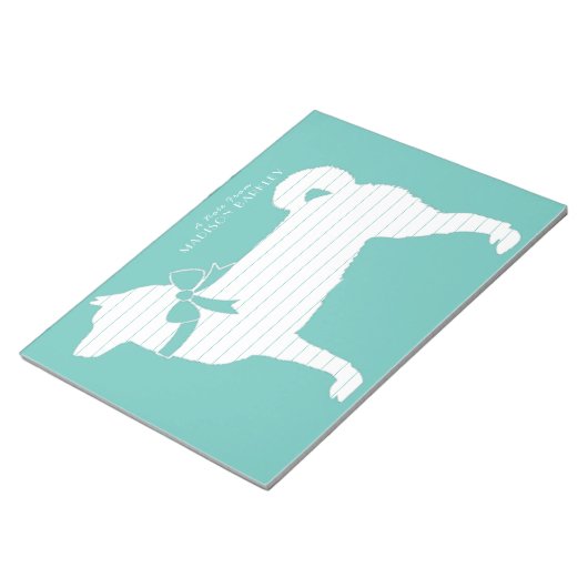 Bloc-note Chien chiot Shiba Inu (Incliné)