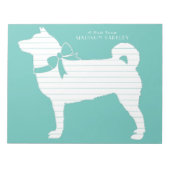 Bloc-note Chien chiot Shiba Inu (Devant)