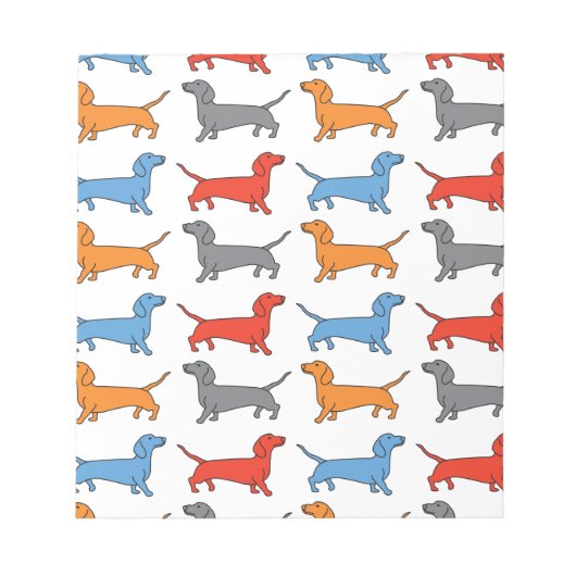 Bloc-note Chien Dachshund (Devant)
