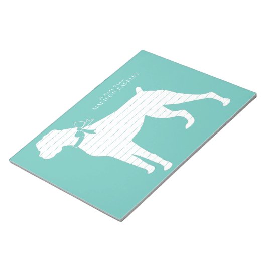 Bloc-note Chien de boîte Chien chiot (Incliné)