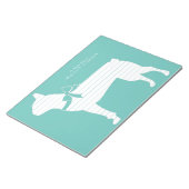 Bloc-note Chien de Boston Terrier Puppy (Incliné)