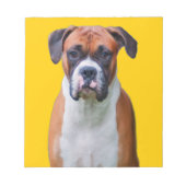Bloc-note Chien de boxe (Devant)
