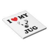 Bloc-note chien de cruche (Incliné)