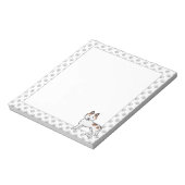 Bloc-note Chien de dessin animé mignon Husky sibérien pie ro (Tourné)