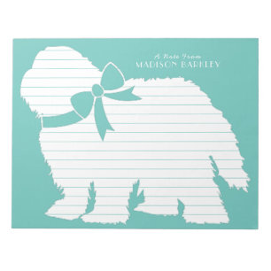Bloc-note Chien de mouton Chien de mouton vieux anglais Chie