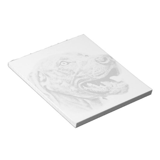 Bloc-note Chien de Weimaraner (Incliné)