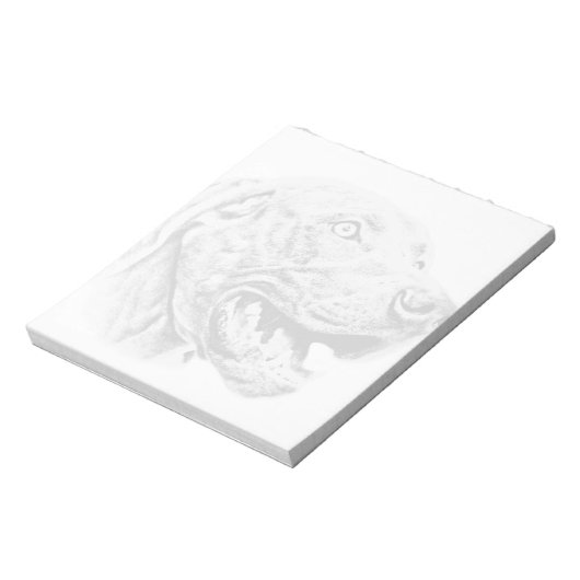 Bloc-note Chien de Weimaraner (Tourné)