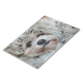 Bloc-note Chien doux, chiot (Incliné)