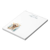Bloc-note Chien Goldendoodle Mignon Élégant Tendance Moderne (Tourné)