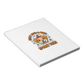 Bloc-note Chien Halloween Pattes Effrayantes (Incliné)