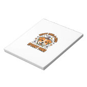 Bloc-note Chien Halloween Pattes Effrayantes (Tourné)