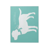 Bloc-note Chien Labrador Black Lab Puppy (Tourné)